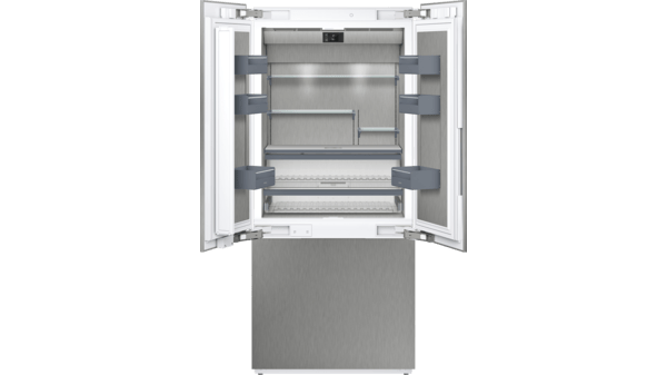 400 series Vario fridge-freezer combination 212.5 x 90.8 cm flat hinge RY492504 RY492504-2