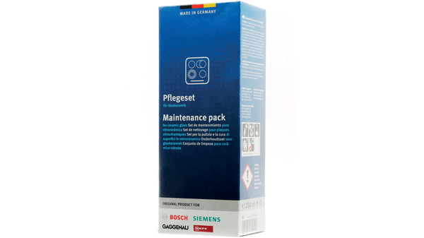 Set de nettoyage pour plaques vitrocéramiques Made in Germany 00311900 00311900-2