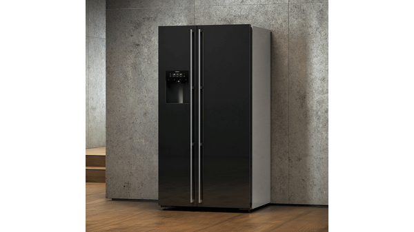 200 series Side-by-side fridge-freezer 175.6 x 91.2 cm Black RS295355 RS295355-6