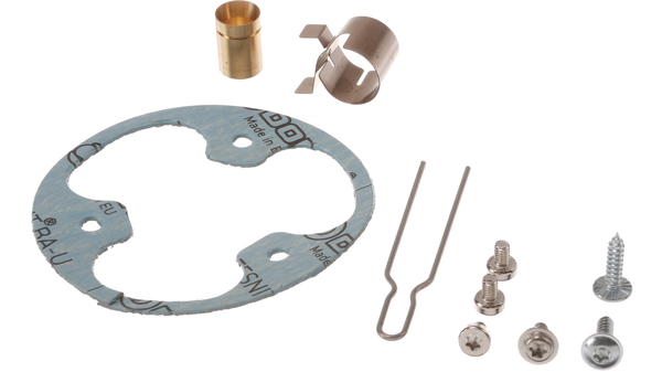 Repair-set Parts set for burner C. Contains flat seal, adjusting throttle ring, venturi, spring and screws. 10004077 10004077-1