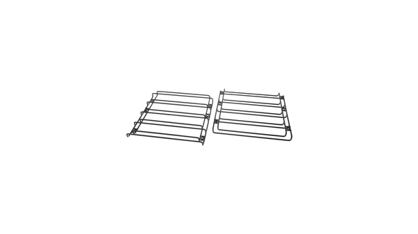 Support Enamelled side shelf supports, 30 in 11021722 11021722-1