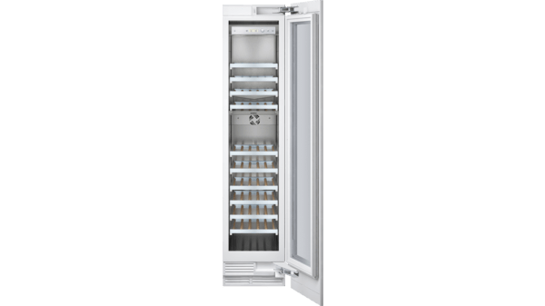 Vario wine climate cabinet 400 series fully integrated, with glass door Niche width 45.7 cm, Niche height 213.4 cm RW414261 RW414261-5