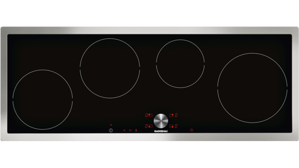 Induction cooktop Stainless steel frame Width 90 cm CI490112 CI490112-1
