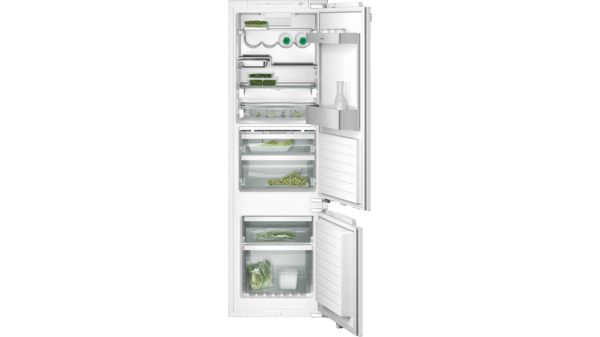 200 series Vario built-in fridge-freezer with freezer at bottom 177.2 x 55.6 cm soft close flat hinge RB289203 RB289203-1